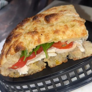 Caprese on Focaccia