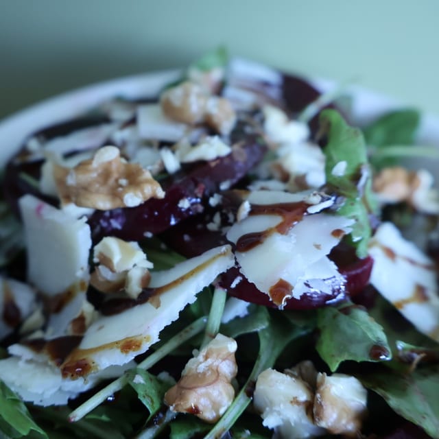 Roasted Beet & Arugula.