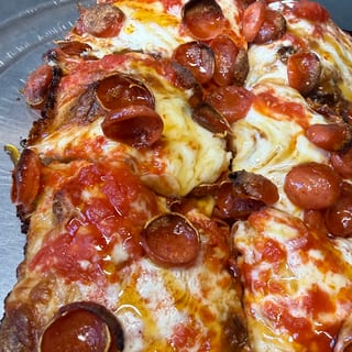 Sicilian Pepperoni Hot Honey Pizza