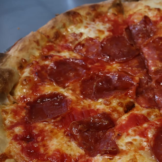 Small Soppressata Hot Honey Pizza.