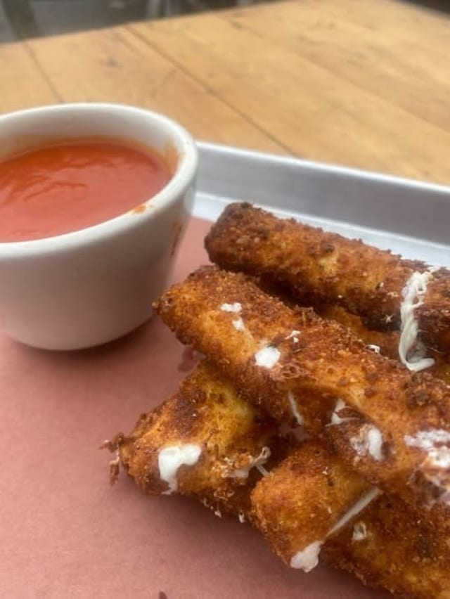 Half tray Mozzarella Sticks.