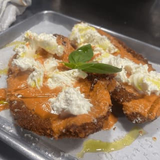 Chicken Vodka Burrata Parm